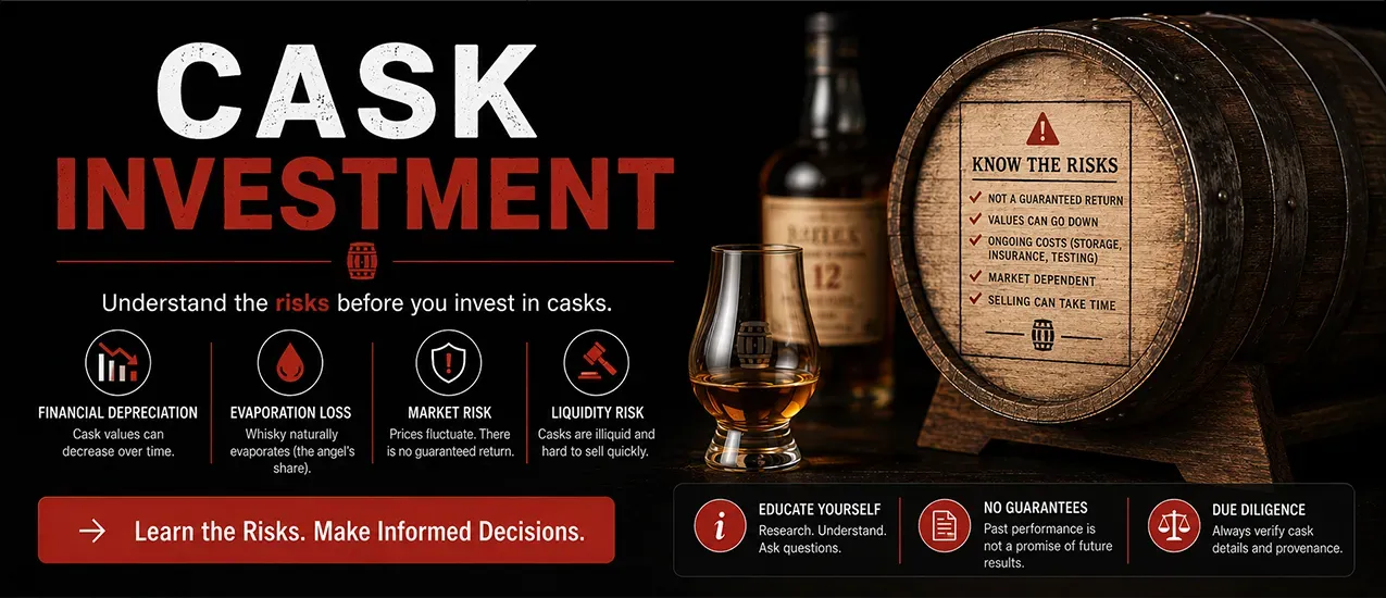 Whisky cask pricing trends and valuation factors in 2026