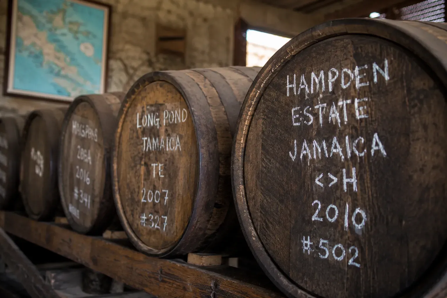 Aged Rum casks available for independent bottlers