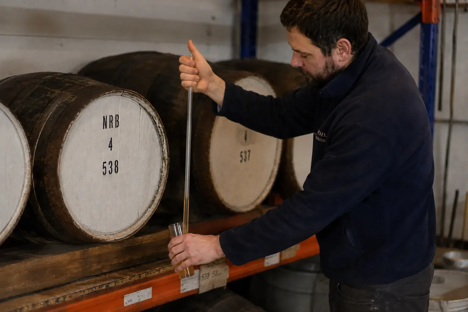RLA and ROA cask measurement illustration